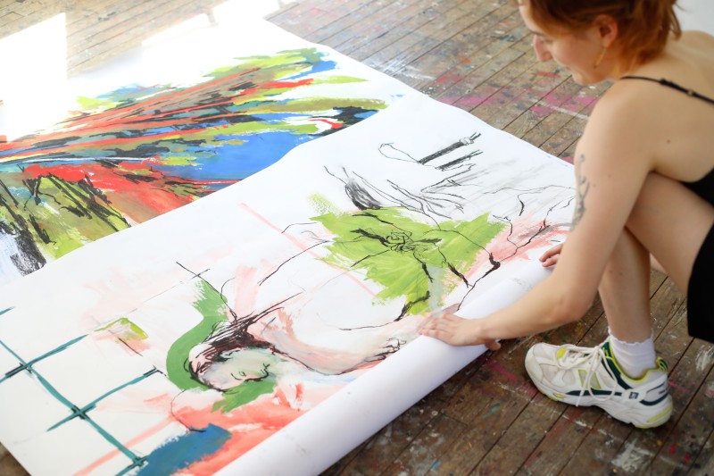 Diplôme de Hannah de Carpentier, images reportages, photographie de Alicia Gardès, ©ÉSAL 2023