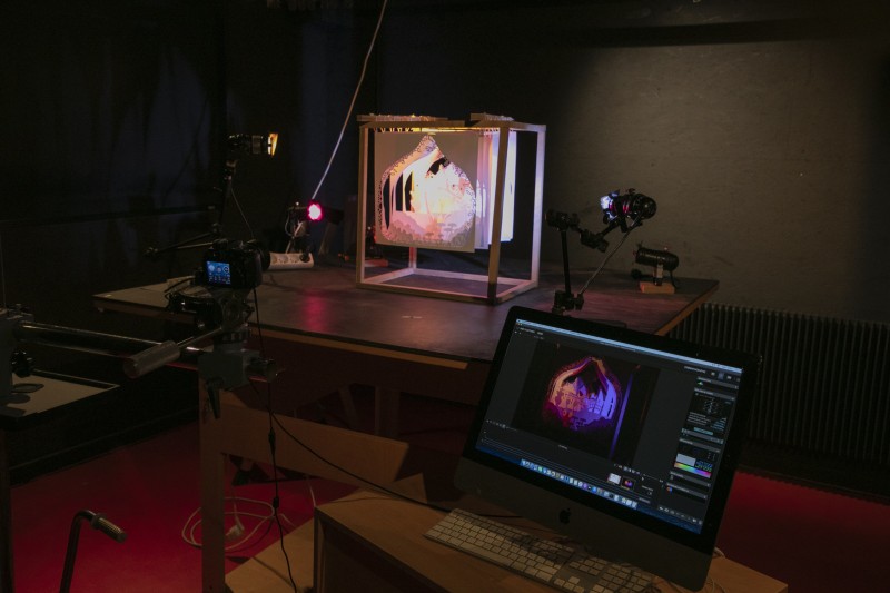 Diorama atelier volume, photographie de Chrisline Coutant ©ÉSAL 2023