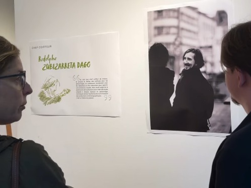 Vue de l'exposition à la Région Grand est à Strasbourg