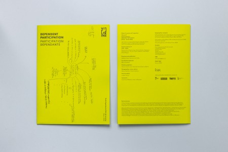 Dependant participation, édition, 2022, crédits : Romain Gamba