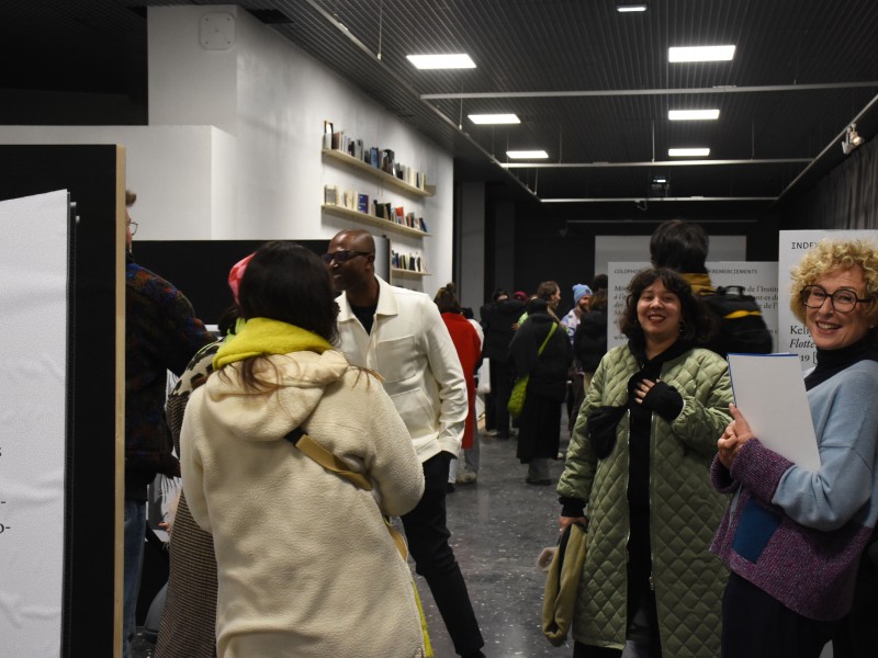 Exposition Mémoire déplié(e), novembre 2023 © Soline Pin