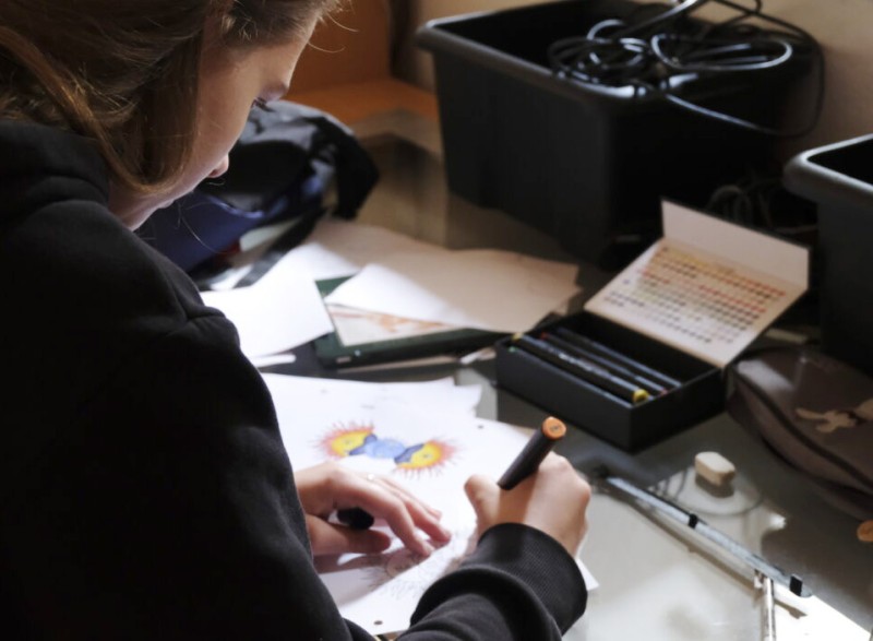 Stage 2024, atelier vidéo, © ÉSAL Épinal