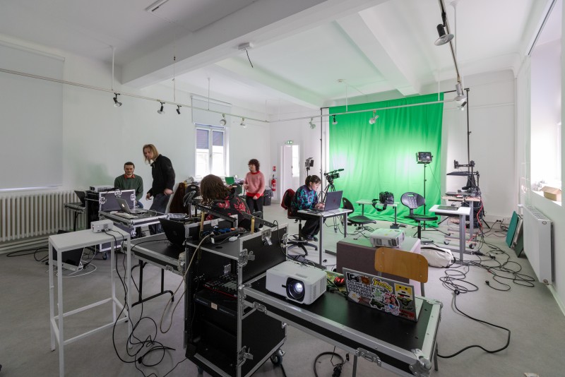 Espace DUPLEX (image, son, interaction) © Romain Gamba