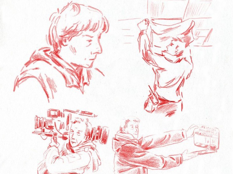 Croquis réalisés par Blandine Paillard-Brunet