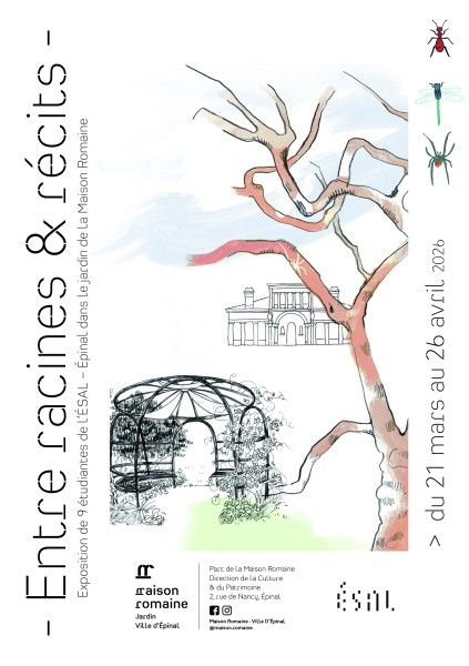 © Dessin par Solweig Bouquet, Anna Allemand, Charlotte Cazard, Fleur Staub&nbsp;/ ÉSAL x Design graphique : Marie Teyssier