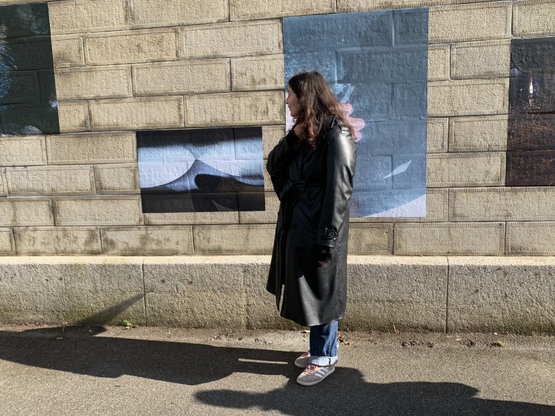 Capucine Grillet, étudiante à l'ÉSAL, présente son projet, BPM 2025, © ÉSAL