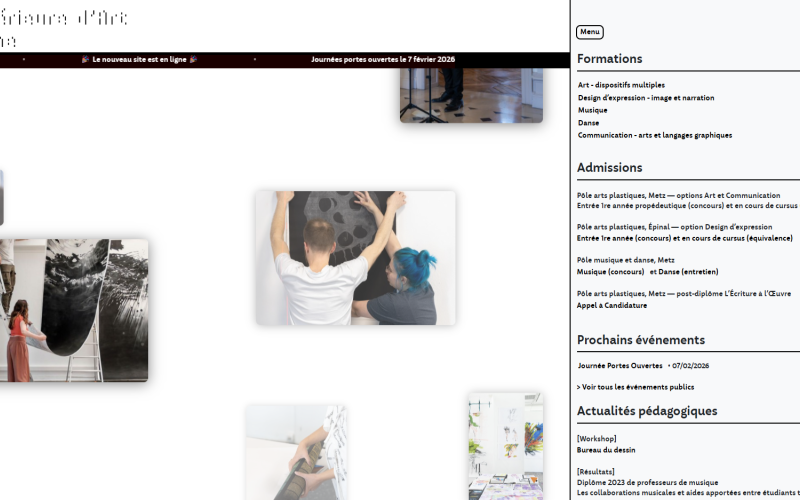 Nouveau site internet : Une aventure collective pour l’ÉSAL