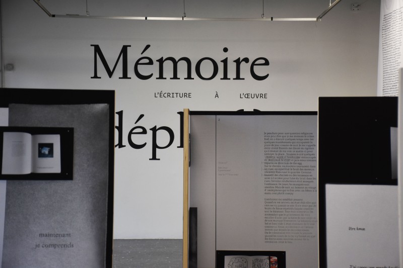 Exposition Mémoire déplié(e) - Photo © soline Pin