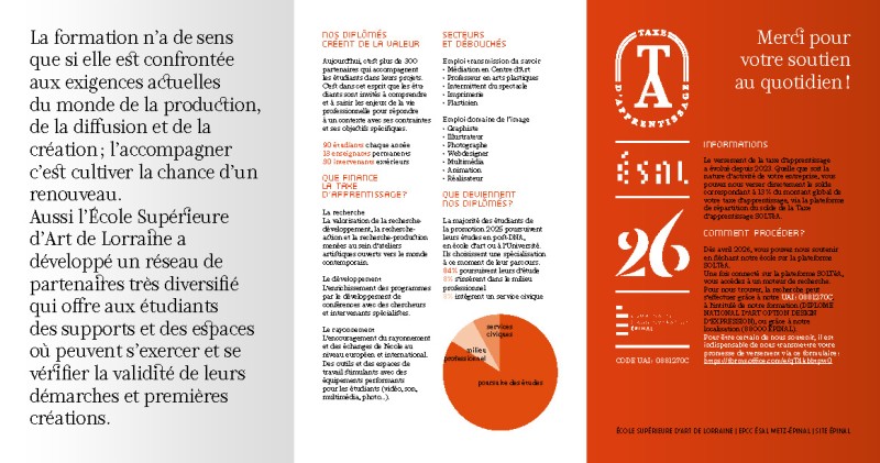 © Cyril Dominger, Pôle arts plastique Épinal, 2026