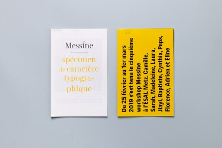 Messine, édition, crédits : Romain Gamba