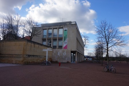 Vue de l'extension du bâtiment de l'ESAL