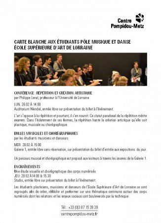 + Programme d'intervention